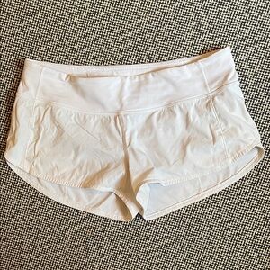 Lululemon Athletica Cream Shorts